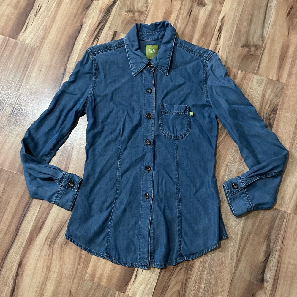 Pulp Anthropology Long sleeve Full Button Down Shirt